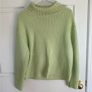 Ann Taylor green sweater